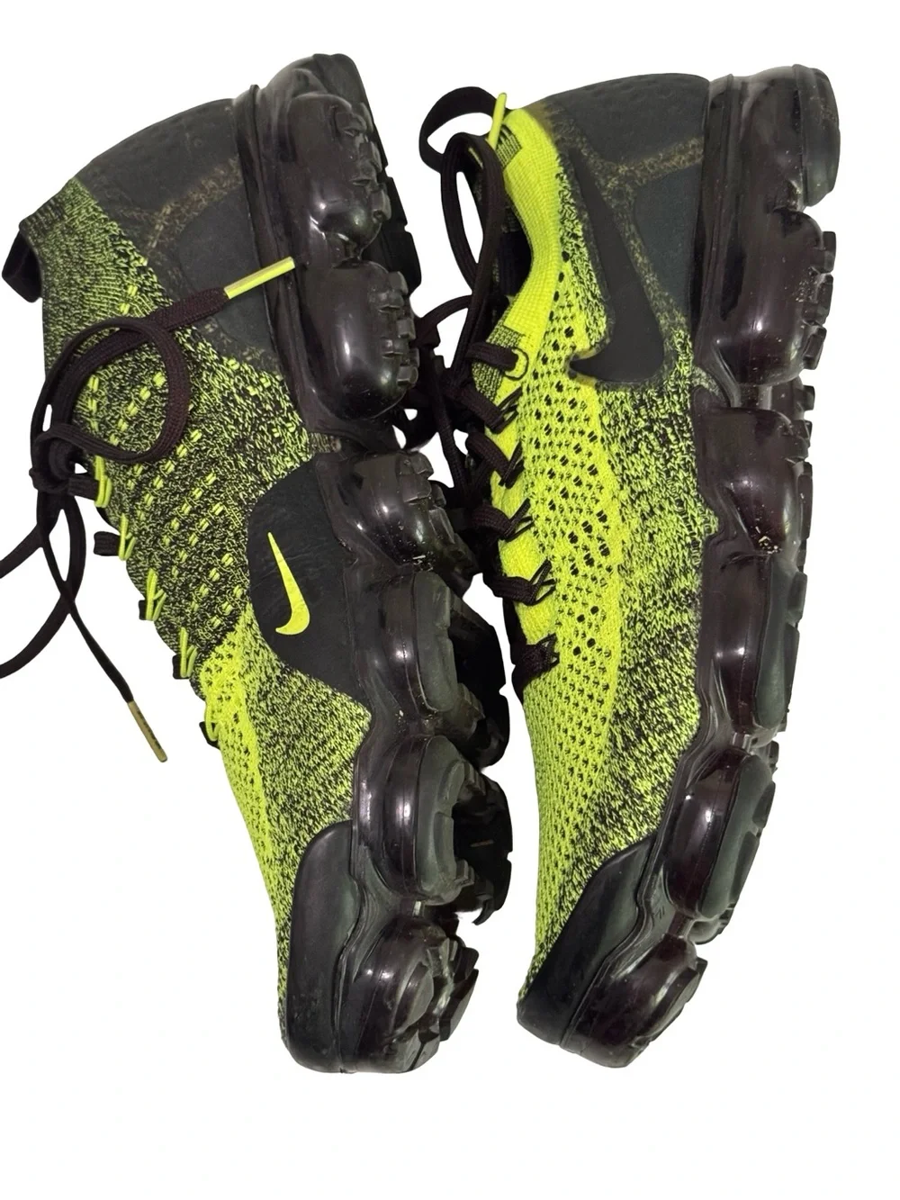 Nike Air Vapormax Flyknit 2 Volt Black 9.5